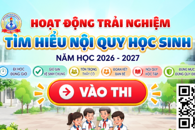 Kế hoạch tổ chức Hoạt động trải nghiệm “Tìm hiểu nội quy học sinh Trường THCS Cẩm Thành” năm học 2026-2027