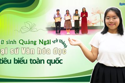 Học sinh Trường THCS Chánh Lộ đạt giải Đại sứ Văn hóa đọc tiêu biểu toàn quốc